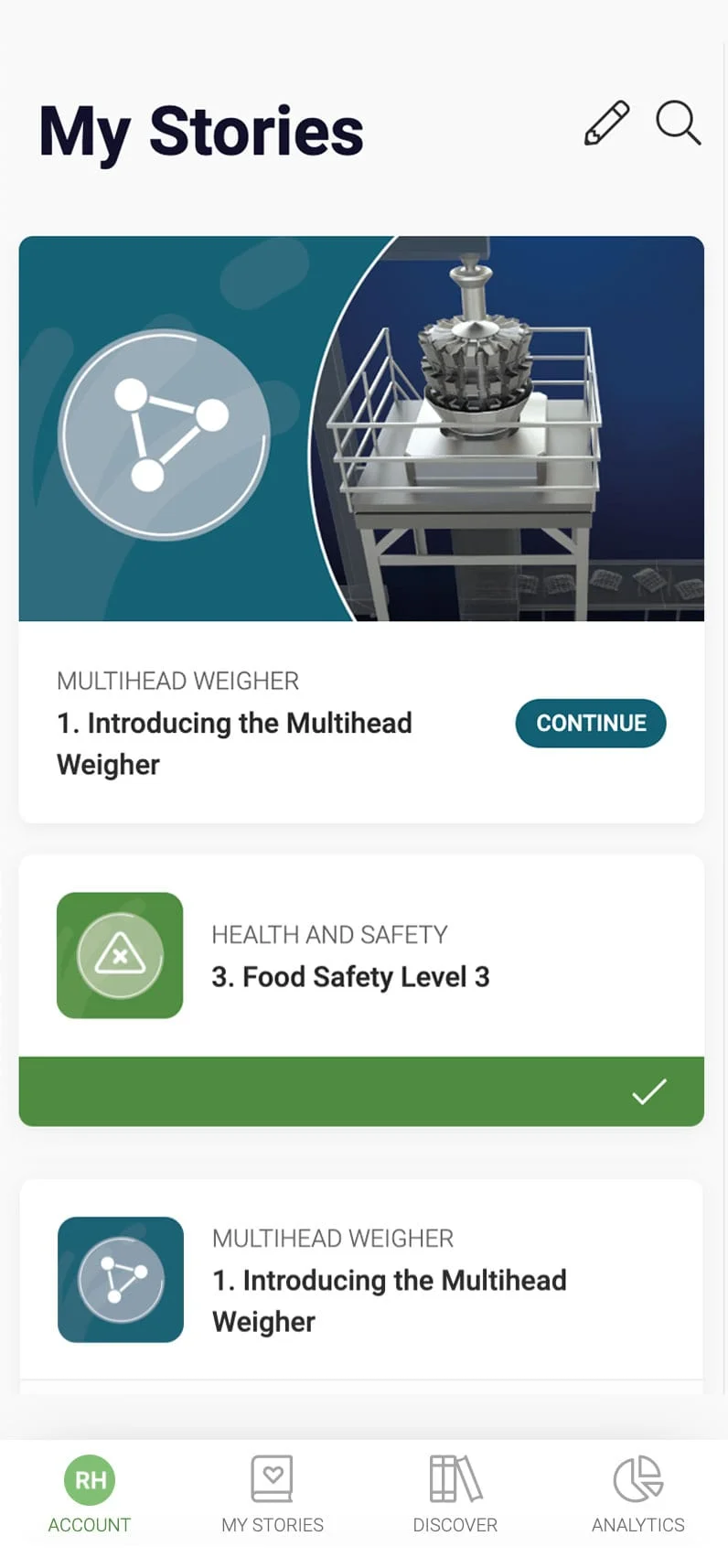 the multihead weigher introduction
